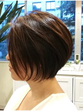 モンド(monde) 簡単スタイリング前下がりボブ♪20代30代40代50代