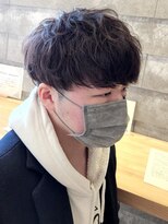 ニアウ 伊勢崎連取店(Niau)&nbsp;ツイストスパイラルパーママッシュメンズパーマ波巻きパーマ