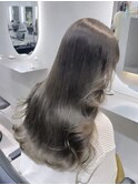 アッシュベージュブラウンカラーオリーブカラー【chisato指名】