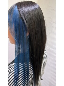 アジールヘア 池袋東口店(agir hair) フェイスフレーミングブルーシルバー大人かわいい10代20代池袋