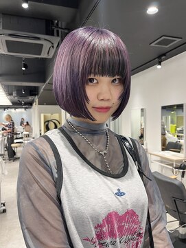 ゼスト 八王子店(ZEST) デザインカラー/逆インナー/ボブカット