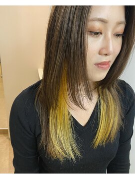 クム(QUMU) インナーカラー♪