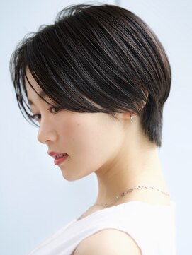 エインアンリー 表参道(AIN.ANLY.) 前髪なし大人ショート30代40代50代 【AIN.表参道】川原大地