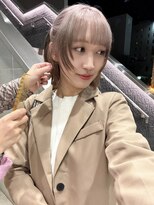 スニュウ(snuw)&nbsp;ダブルカラーケアカラーブリーチカラールーツカラーボブレイヤー