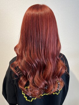 ベルバイリトル(belle by little) アプリコットオレンジカラー