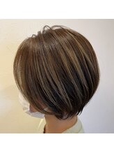 ヘアーラウンジルシェル(HAIR LOUNGE Le ciel) ショートボブ
