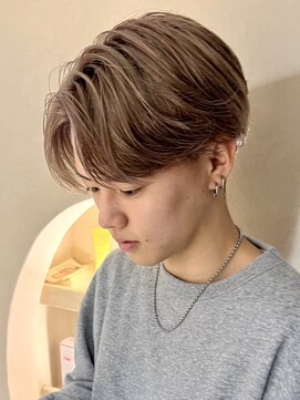 グッドタイムエフティフィフス 横浜西口(GoodTimes ft.fifth) センターパートメンズパーマ韓国風センター分け毛流れパーマ横浜