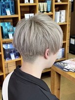 リシェール 北越谷店(RICHAIR)&nbsp;ダークアッシュ/アッシュブラック/カルマパーマ/ベリーショート