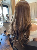 ヘアーサロン アモル(HAIR SALON Amor) ハイライトレイヤーカットエクステイルミナカラー縮毛矯正