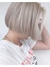 【杉本指名】カット+OLAPLEXケアブリーチ＋カラー