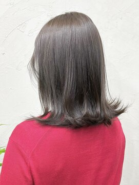 アンフィニー 銀座(ANFINI) 銀座　カラー　グレージュ　アッシュグレー　透明感カラー