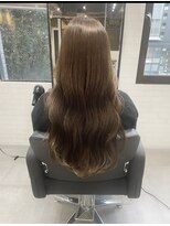 ジーナ 博多(Zina)&nbsp;ミルクティベージュ/艶髪