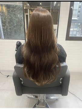 ジーナ 博多(Zina) ミルクティベージュ/艶髪