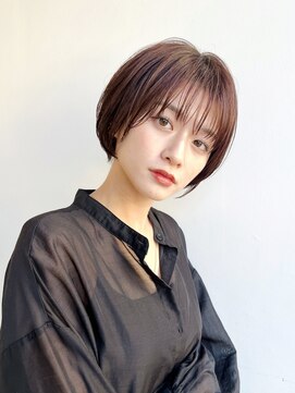 トルネード(TORNADO) 大人ショートひし形丸みショート前髪あり丸顔絶壁K20241208