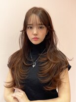 ボタン シブヤ(VOTAN SHIBUYA)&nbsp;韓国風/内巻き/ロングヘア/20代/30代