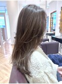 フェイスレイヤー×透明感カラー