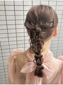 お呼ばれヘアセット