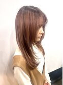 顔まわりレイヤーカット