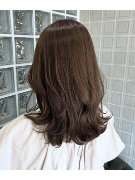 ボアップ 難波店(boappu) #ブラウンカラー#ゆる巻き