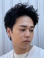 ロンド ローガン 名駅(Lond LOGAN)&nbsp;【Lond LOGAN亀井】名古屋メンズパーマ　ツイストスパイラル眉毛