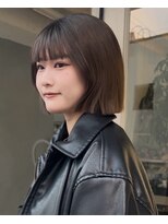オモチャ(OMOCHA) まろやか質感のストレートボブ