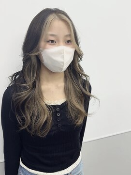 ゴウトゥデイシェアサロン 町田店(GO TODAY SHAiRE SALON) フレーミングカラー×外国人レイヤー