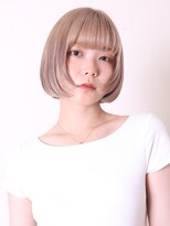 ヨファヘアー 岡本店(YOFA hair)&nbsp;似合わせカット20代30代40代50代アプリコットオレンジ0703