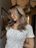 ジーナ(XENA) メルティカラー×ウェーブミディアム