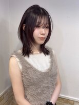 カミケン 黒岩店　kamiken・&nbsp;大人可愛いミディアムヘア【カミケン黒岩店/福島】