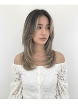 ヴィム ヘアー 宜野湾店(VIM hair)&nbsp;バレイヤージュで伸びても気にならない♪白髪ぼかしも◎