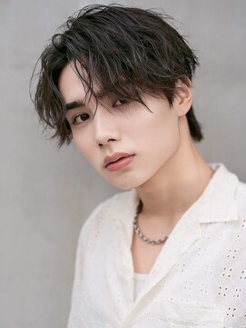 MEN'S HAIR BLEACHi 郡山店【メンズ ヘア ブリーチ】【12月26日オープン（予定）】 《BLEACHi》大人グロッシーパート【numberA.×BLEACHi】シャイン