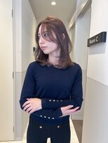 リノ(RLINO)&nbsp;【名古屋/栄】レイヤーカット/ブリーチ/オリーブベージュ