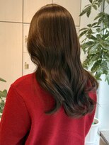 シエル バイ ケンジ 登戸 生田(CIEL by KENJE)&nbsp;ブリーチなしオリーブブラウン透明感カラーレイヤーカット