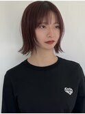 ハイライトカラーミルクティーベージュケアブリーチダブルカラー