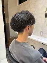 髪屋 紬&nbsp;メンズ/メンズパーマ/メンズカット/波巻きスパイラルパーマ