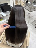 髪質改善ストレートで叶うアイドルツヤ髪