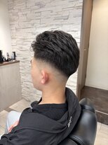 オアゾバーバー(OAZO BARBER)&nbsp;スキンフェード×バックスタイル