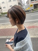ヘアサロン アティリー(Hair Salon Attirer) 西梅田/ボブ/グレーベージュ/白髪ぼかし