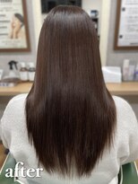 アイスタイルプレミアム フジ三篠店(I STYLE premium) 高濃度水素ケアカラー+オーダーメイド髪質改善トリートメント