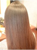 縮毛矯正でサラサラの艶髪ストレートヘアー