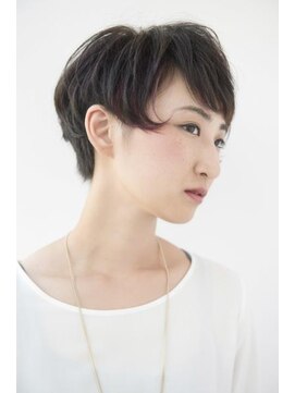 スリーバイキープ 尾山台(THREE by KEEP) 【THREEbyKEEP尾山台、木田】インナーレッド☆刈りあげショート