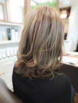 ヘアデザイン ステラ(hair design sTella)&nbsp;★ヘビーウェイトでも動くミディアムレイヤースタイル★