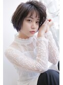 大人のショートヘア