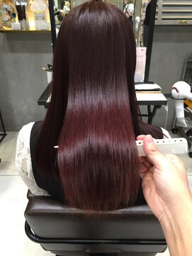 トルネード(TORNADO) 美髪最高級トリートメント　韓国風チェリーブラウンカラーA0224