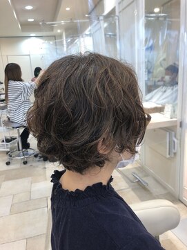 サイン(SIGN) 【大人かわいいショートボブパーマ/SIGN/江渡裕司/イルミナ】