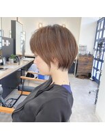 ジーニー 横浜(giinii)&nbsp;20代30代40代_ベージュカラー_ショートヘア【横浜】ryota_hair