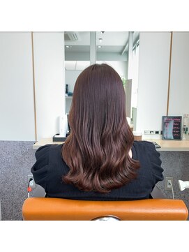 トゥーリ 浜町店 長崎(tuuli) ベリーピンク×ウエーブ