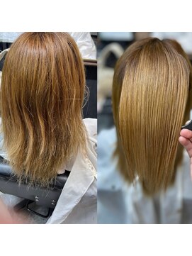 アローズ 玉名店(arose) ２０～40代髪質改善艶感ナチュラルストレート