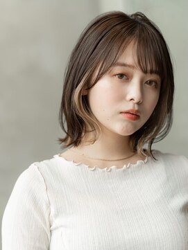 エースハバナ 渋谷(1 HAVANA) 小顔ヘア/大人ボブ/インナーカラー/ダブルカラー