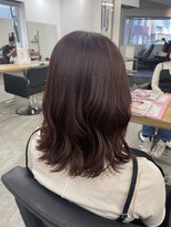 エイト 恵比寿店(EIGHT ebisu)&nbsp;艶髪チョコレートブラウンミディアムゆるふわボブ